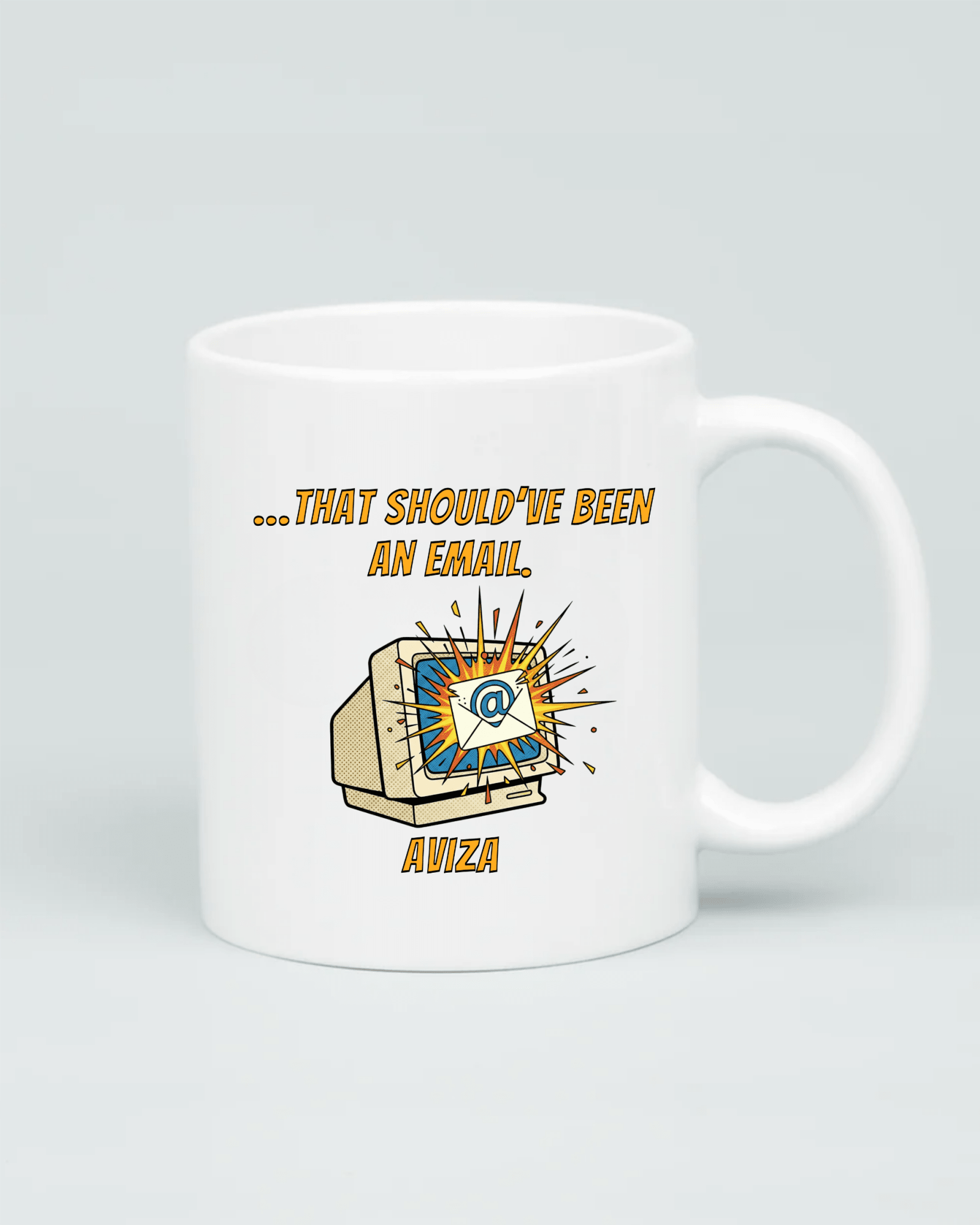 I Survived A Meeting Mug - Aviza